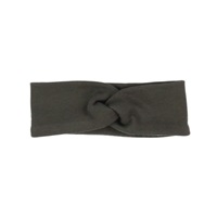Baby cotton headband Nicol Mia dark brown, size 68/74