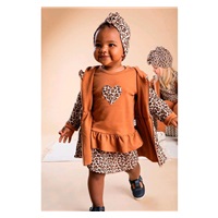 Baby cotton T-shirt Nicol Mia brown, size 74 (6-9m)