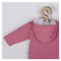 Winter jumpsuit New Baby Winter Elephant pink, size 68 (4-6m)