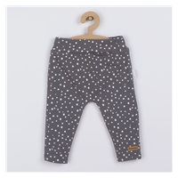 Baby cotton sweatpants Nicol Rainbow grey, size 68 (4-6m)