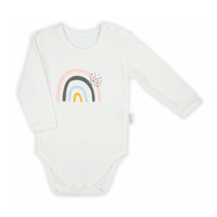 Baby body with long sleeves Nicol Rainbow, size 68 (4-6m)