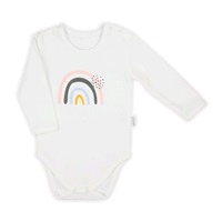 Baby body with long sleeves Nicol Rainbow, size 80 (9-12m)