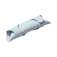 Adjustable silicone bib with pocket Baby Ono grey