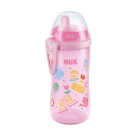 Dětská láhev NUK Kiddy Cup 300 ml holka