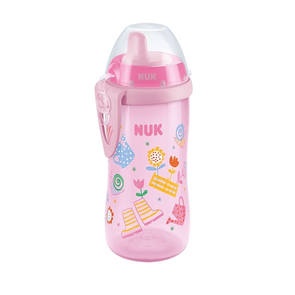 Dětská láhev NUK Kiddy Cup 300 ml holka