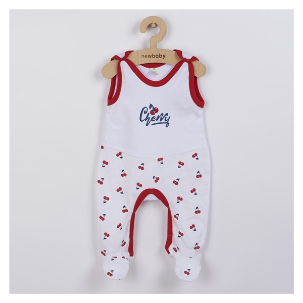 New Baby Cherry Cotton Baby Rompers, size 68 (4-6m)