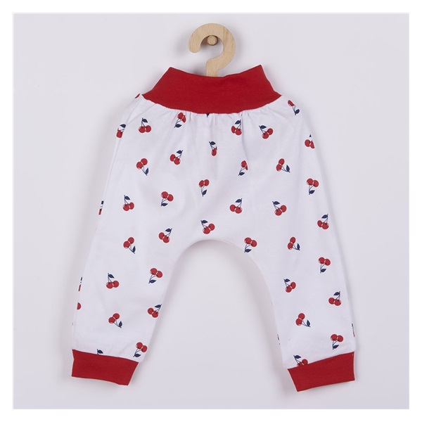 Baby Cotton Sweatpants New Baby Cherry, size 68 (4-6m)