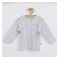 3-piece cotton baby set Koala Birdy grey, size 68 (4-6m)