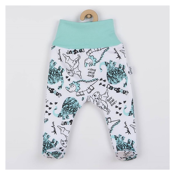 Baby Cotton Half Diapers Nicol Dinosaur, size 74 (6-9m)