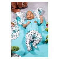 Baby Cotton Cap Nicol Dinosaur, size 68 (4-6m)