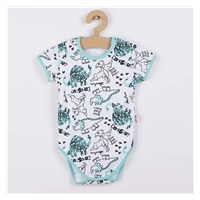 Baby Cotton Short Sleeve Body Nicol Dinosaur, size 86 (12-18m)