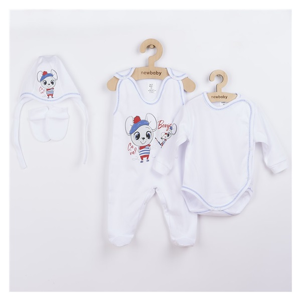 New Baby Bonjour 4-piece set, size 50