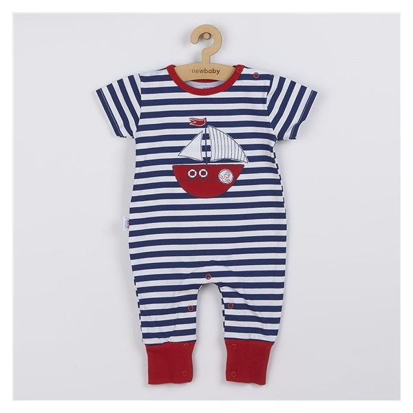 Boys summer jumpsuit New Baby Marine, size 80 (9-12m)