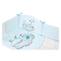 3-piece bed linen Belisima LOVE 100/135 turquoise