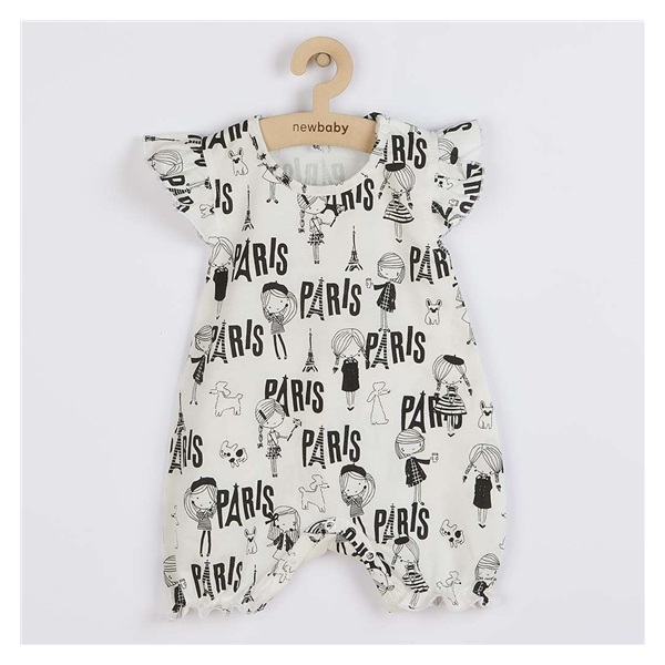 New Baby Paris Summer Cotton Infant Jumpsuit, size 62 (3-6m)