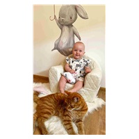 New Baby Paris Summer Cotton Infant Jumpsuit, size 68 (4-6m)