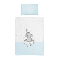 6-piece bedding Belisima Cute Mouse 90/120 turquoise