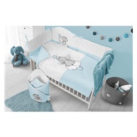 6-piece bedding Belisima Cute Mouse 90/120 turquoise
