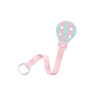 NUK pink pacifier ribbon