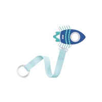 NUK blue pacifier ribbon