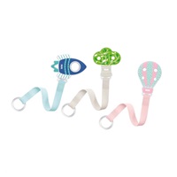 NUK blue pacifier ribbon