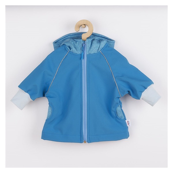 Softshell baby jacket New Baby blue, size 92 (18-24m)