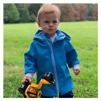 Softshell baby jacket New Baby blue, size 92 (18-24m)