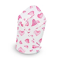 Bamboo wrap Belisima hearts