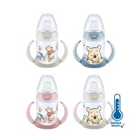 NUK Winnie the Pooh baby bottle with temperature control 150 ml grey