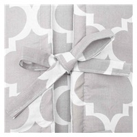 Classic lace-up wrap New Baby JACKET grey morocco
