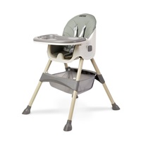 Dining chair 2in1 CARETERO Bill grey