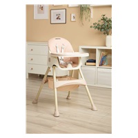 Dining chair 2in1 CARETERO Bill pink