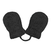 Baby winter gloves New Baby with drawstring black, size 62 (3-6m)