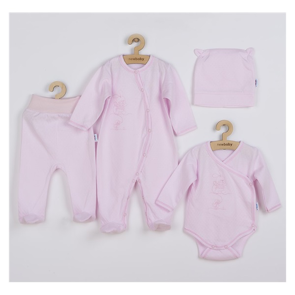 New Baby Good Friends Pink Cotton Baby Kit, size 68 (4-6m)