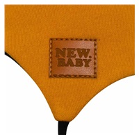 New Baby Favorite Brown Cotton Baby Cap with Ears, size 68 (4-6m)