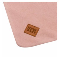 New Baby Favorite pink cotton baby scarf M, size M