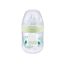 NUK Nature Sense baby bottle with temperature control 150 ml green