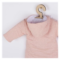 Winter jumpsuit New Baby Super Girl apricot, size 56 (0-3m)
