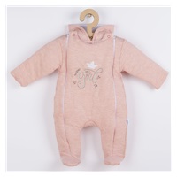 Winter jumpsuit New Baby Super Girl apricot, size 80 (9-12m)