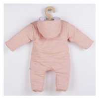 Winter jumpsuit New Baby Super Girl apricot, size 80 (9-12m)
