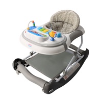 Baby walker with swing and silicone wheels 3in1 New Baby Magic Sea World II