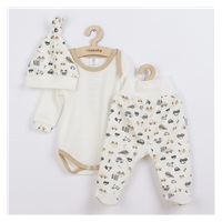 3-Piece Cotton Infant Set New Baby Cars, size 86 (12-18m)