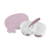 Baby bowl with spoon Baby Ono pink 200 and 150 ml