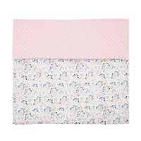 Baby blanket made of Minky with filling New Baby Cranberries 80x102 cm