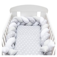 2-piece bedding New Baby 90/120 cm grey Stars white
