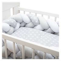2-piece bedding New Baby 90/120 cm grey Stars white