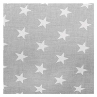 2-piece bedding New Baby 90/120 cm grey Stars white