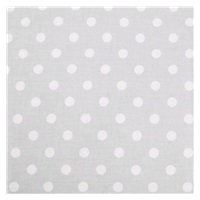 2-piece bedding New Baby 90/120 cm grey with polka dots