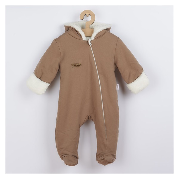 Winter infant jumpsuit Nicol Star, size 74 (6-9m)