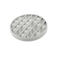 Sensory toy Pop It Akuku circle grey